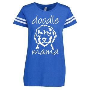 Doodle Mama Labradoodle Golden Doodle Dog Lover Mom Gift Enza Ladies Jersey Football T-Shirt