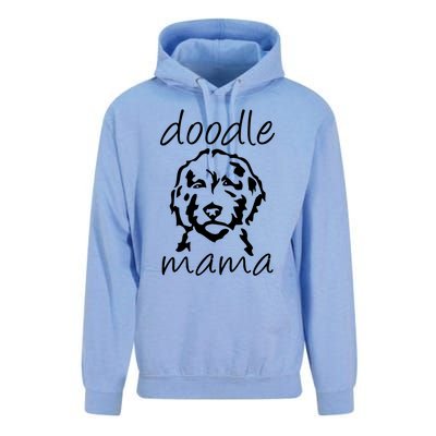 Doodle Mama Labradoodle Golden Doodle Dog Lover Mom Gift Unisex Surf Hoodie