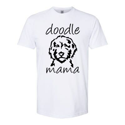 Doodle Mama Labradoodle Golden Doodle Dog Lover Mom Gift Softstyle CVC T-Shirt