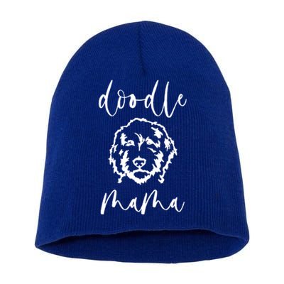 Doodle Mama Labradoodle Golden Doodle Dog Lover Mom Tee Gift Short Acrylic Beanie