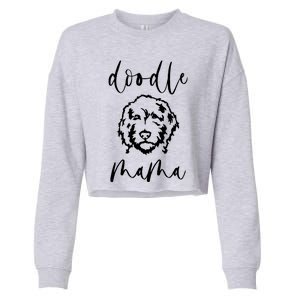 Doodle Mama Labradoodle Golden Doodle Dog Lover Mom Tee Gift Cropped Pullover Crew