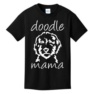 Doodle Mama Labradoodle Golden Doodle Dog Lover Mom Kids T-Shirt