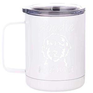 Doodle Mama Labradoodle Golden Doodle Dog Lover Mom 12 oz Stainless Steel Tumbler Cup