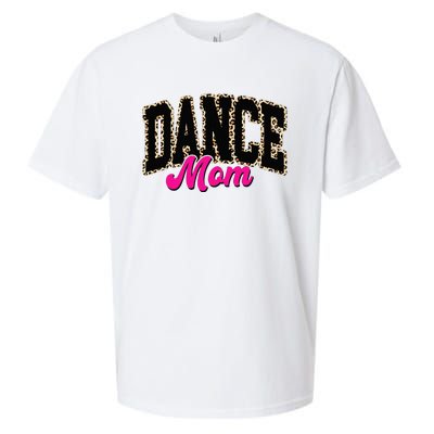 Dance Mom Leopard Dancing Mom Life Dancer Sueded Cloud Jersey T-Shirt