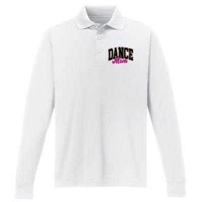 Dance Mom Leopard Dancing Mom Life Dancer Performance Long Sleeve Polo