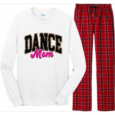 Dance Mom Leopard Dancing Mom Life Dancer Long Sleeve Pajama Set