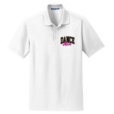 Dance Mom Leopard Dancing Mom Life Dancer Dry Zone Grid Polo