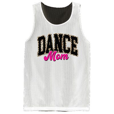 Dance Mom Leopard Dancing Mom Life Dancer Mesh Reversible Basketball Jersey Tank