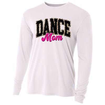 Dance Mom Leopard Dancing Mom Life Dancer Cooling Performance Long Sleeve Crew