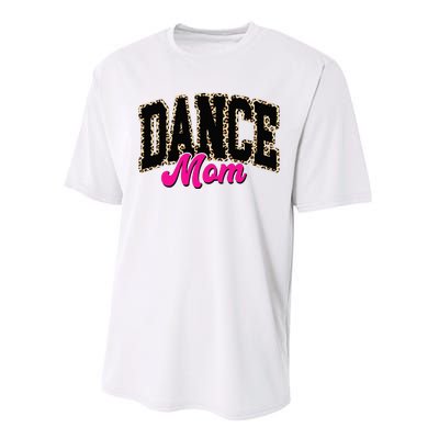 Dance Mom Leopard Dancing Mom Life Dancer Performance Sprint T-Shirt