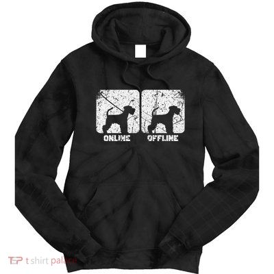 Dog Mom Lifestyle Design For Online And Offline Love .Png Tie Dye Hoodie