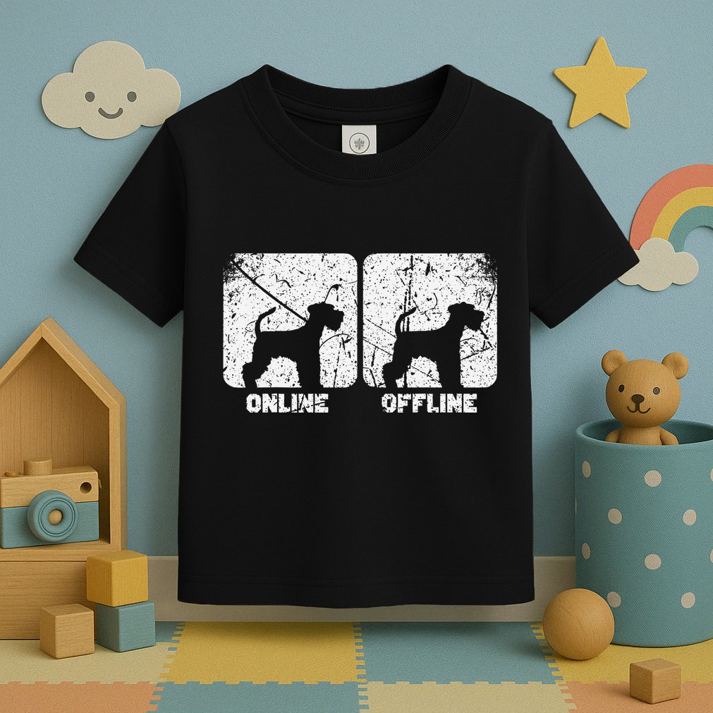 Dog Mom Lifestyle Design For Online And Offline Love .Png Toddler T-Shirt