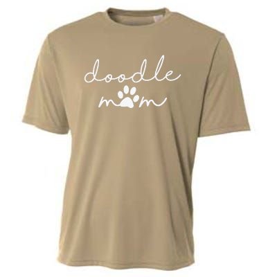 Doodle Mom Labradoodle Bernedoodle Goldendoodle Mama Funny Cooling Performance Crew T-Shirt