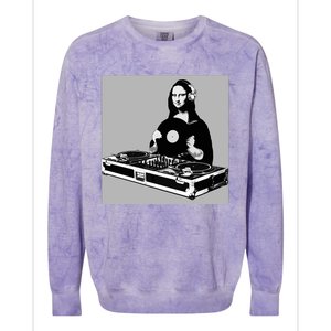 DJ Mona Lisa Colorblast Crewneck Sweatshirt