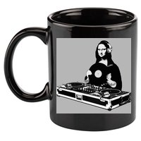 DJ Mona Lisa 11oz C Handle Ceramic Mug