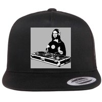 DJ Mona Lisa Flat Bill Trucker Hat
