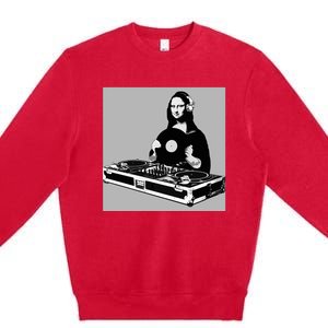 DJ Mona Lisa Premium Crewneck Sweatshirt