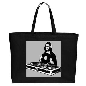 DJ Mona Lisa Cotton Canvas Jumbo Tote