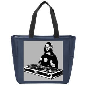 DJ Mona Lisa Zip Tote Bag