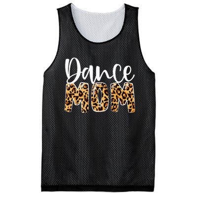 Dance Mom Leopard Funny Dance Mom Mother's Day Mesh Reversible Basketball Jersey Tank