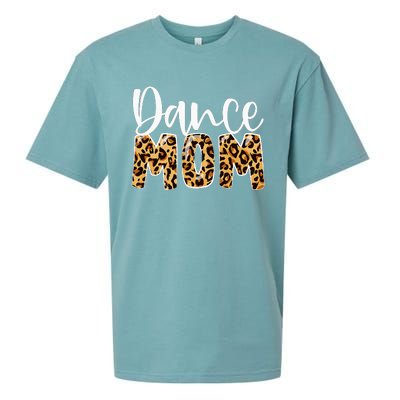 Dance Mom Leopard Funny Dance Mom Mother's Day Sueded Cloud Jersey T-Shirt