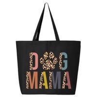 Dog Mama Leopard Paw Print 25L Jumbo Tote