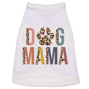 Dog Mama Leopard Paw Print Doggie Tank