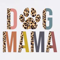 Dog Mama Leopard Paw Print Sustainable Bucket Hat