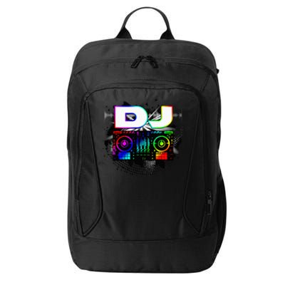 Dj Music Lover Music Player Sound Cool Funny Gift City Backpack