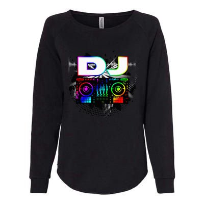 Dj Music Lover Music Player Sound Cool Funny Gift Womens California Wash Sweatshirt