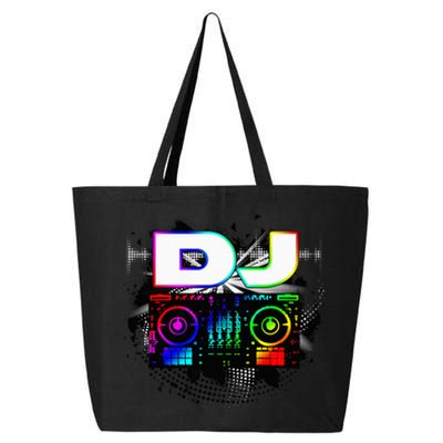 Dj Music Lover Music Player Sound Cool Funny Gift 25L Jumbo Tote