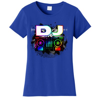 Dj Music Lover Music Player Sound Cool Funny Gift Women's T-Shirt