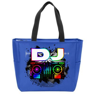 Dj Music Lover Music Player Sound Cool Funny Gift Zip Tote Bag