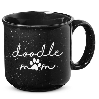 Doodle Mom Labradoodle Bernedoodle Goldendoodle Mama 15oz Campfire Ceramic Mug