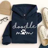 Doodle Mom Labradoodle Bernedoodle Goldendoodle Mama Hoodie