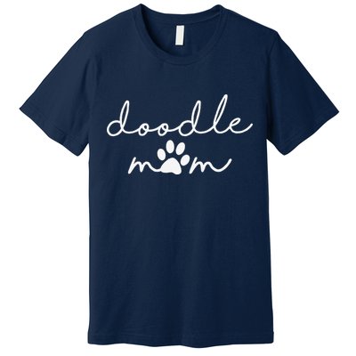 Doodle Mom Labradoodle Bernedoodle Goldendoodle Mama Premium T-Shirt