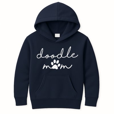 Doodle Mom Labradoodle Bernedoodle Goldendoodle Mama Kids Hoodie