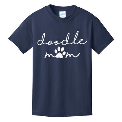 Doodle Mom Labradoodle Bernedoodle Goldendoodle Mama Kids T-Shirt