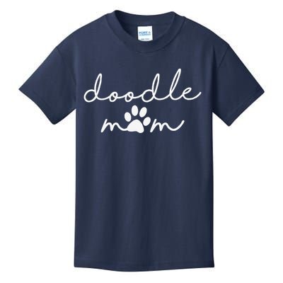 Doodle Mom Labradoodle Bernedoodle Goldendoodle Mama Kids T-Shirt