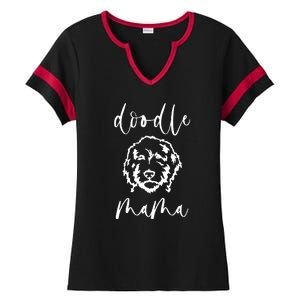 Doodle Mama Labradoodle Golden Doodle Dog Lover Mom Tee Sweatshirt Ladies Halftime Notch Neck Tee