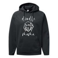 Doodle Mama Labradoodle Golden Doodle Dog Lover Mom Tee Sweatshirt Performance Fleece Hoodie