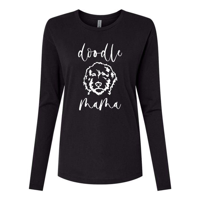 Doodle Mama Labradoodle Golden Doodle Dog Lover Mom Tee Sweatshirt Womens Cotton Relaxed Long Sleeve T-Shirt