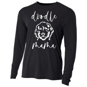 Doodle Mama Labradoodle Golden Doodle Dog Lover Mom Tee Sweatshirt Cooling Performance Long Sleeve Crew