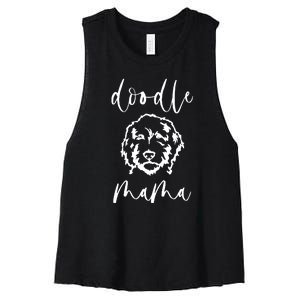 Doodle Mama Labradoodle Golden Doodle Dog Lover Mom Tee Sweatshirt Women's Racerback Cropped Tank