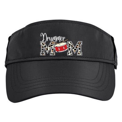 Drummer Mom Leopard Print Proud Drummer Mom Musical Adult Drive Performance Visor