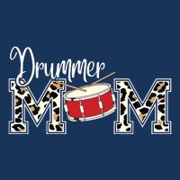 Drummer Mom Leopard Print Proud Drummer Mom Musical 16 in Basic Backpack
