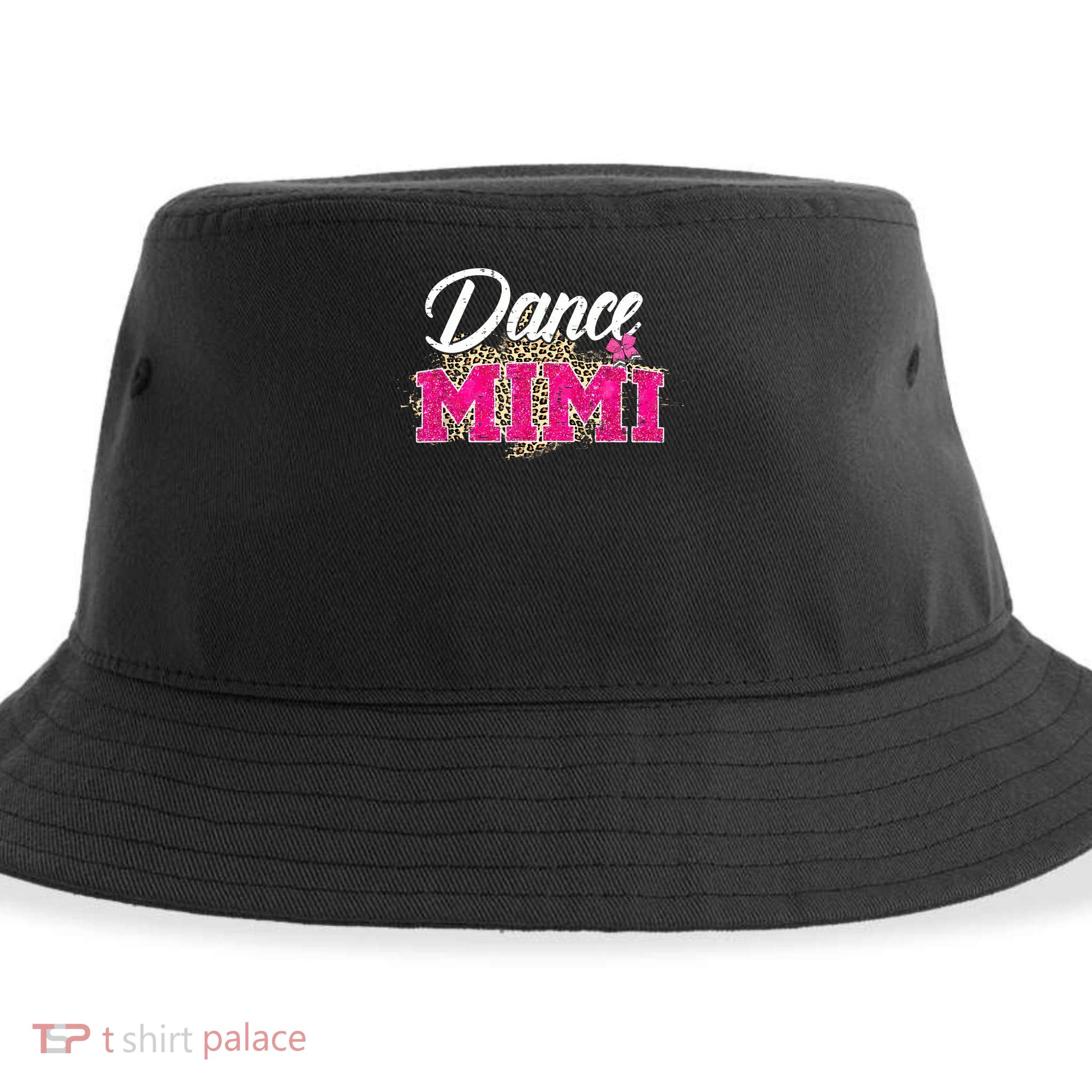 Dance Mimi Leopard Funny Dancing Mimi Mother's Day Sustainable Bucket Hat