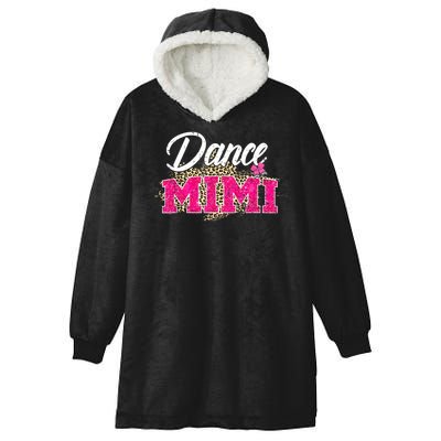 Dance Mimi Leopard Funny Dancing Mimi Mother's Day Hooded Wearable Blanket