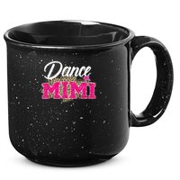 Dance Mimi Leopard Funny Dancing Mimi Mother's Day 15oz Campfire Ceramic Mug