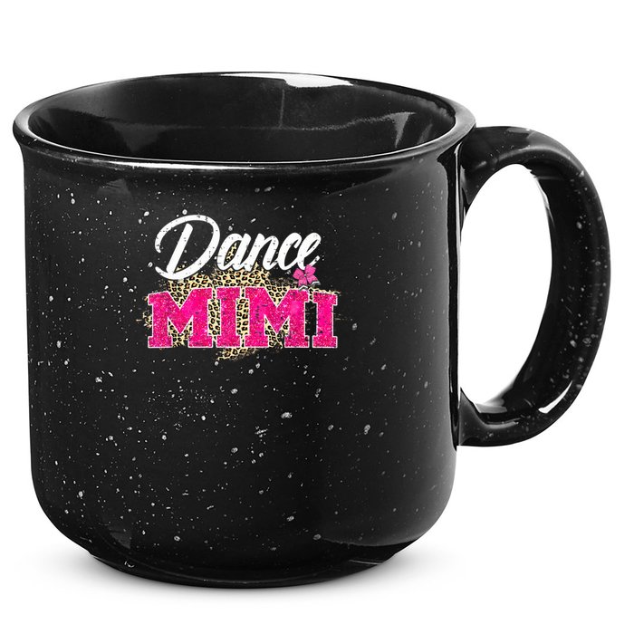 Dance Mimi Leopard Funny Dancing Mimi Mother's Day 15oz Campfire Ceramic Mug